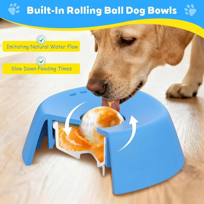 Anti-Choking Slow Feeder Bowl