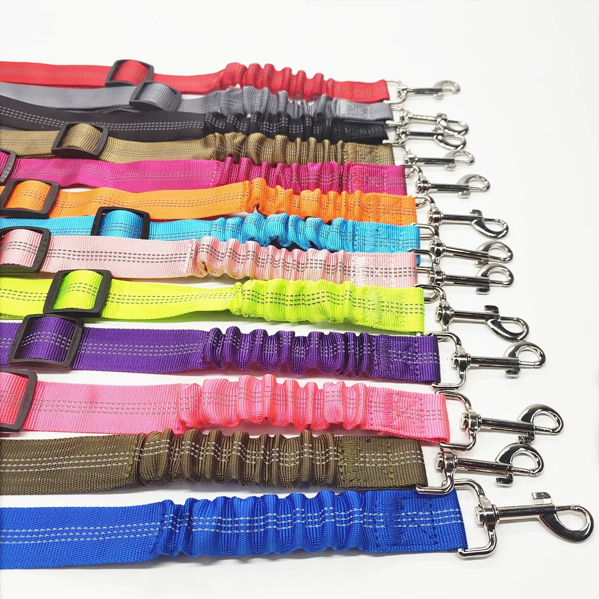 Anti-Shock Bungee Dog Seat Belt