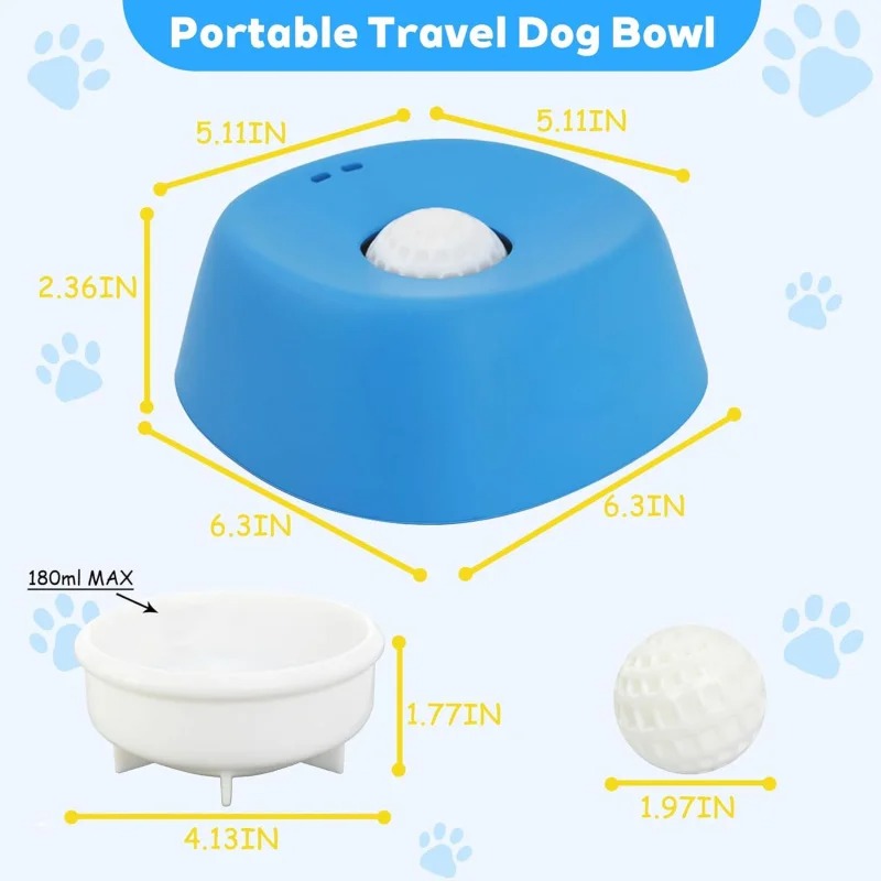 Anti-Choking Slow Feeder Bowl