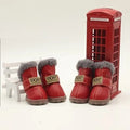 Warm PU Dog Boots